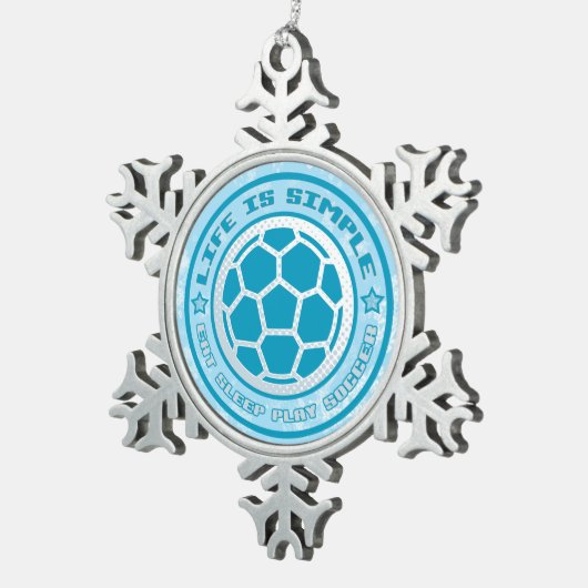 Weihnachtsbaum Snowflake Ornament (Rechts)