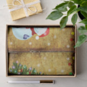 Weihnachtsbaum Snowman Seidenpapier (Geschenk)