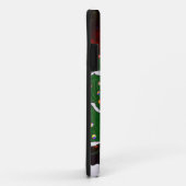 Weihnachtsbaum Snowman Überraschung Kunst drucken Case-Mate iPhone Hülle (Hinten/Rechts)