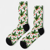 Weihnachtsbaum Socken (Linkes Detail)