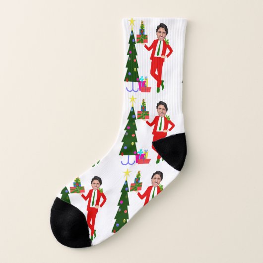Weihnachtsbaum Socken (Links - Außen)