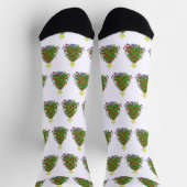 Weihnachtsbaum Socken (Oben)
