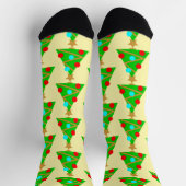 Weihnachtsbaum-Socken Socken (Oben)