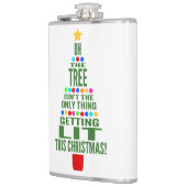 Weihnachtsbaum | Spaß für längere Aufenthalte Flachmann (Links)