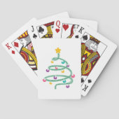 Weihnachtsbaum Spielkarten (Rückseite)
