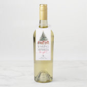 Weihnachtsbaum Spirituosen Bright Geschenk Flaschenanhänger (Auf Flasche)