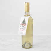 Weihnachtsbaum Spirituosen Bright Geschenk Flaschenanhänger (Angewinkelt)