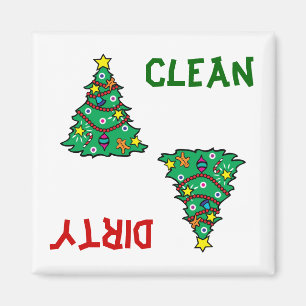 Weihnachtsbaum-Spülmaschinen-Magnet Magnet