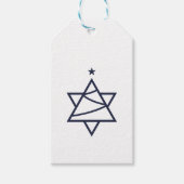Weihnachtsbaum-Star von David Geschenkanhänger (Vorderseite)