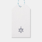Weihnachtsbaum-Star von David Geschenkanhänger (Vorderseite)