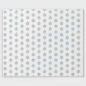 Weihnachtsbaum-Star von David Geschenkpapier (Flach)