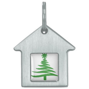 Weihnachtsbaum Stencil Green Tiermarke