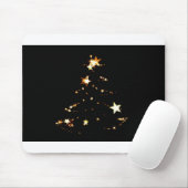 Weihnachtsbaum Sterne Adventdekor Mousepad (Mit Mouse)
