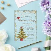 Weihnachtsbaum,Sterne Weihnachtsunternehmen Party Acryleinladungen (In Situ (Hochzeit))