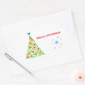Weihnachtsbaum - Sticker (Umschlag)
