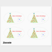 Weihnachtsbaum - Sticker (Blatt)