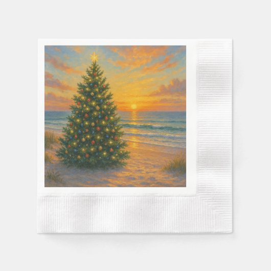 Weihnachtsbaum-Strand im nautischen/küstennahen St Serviette (Vorderseite)