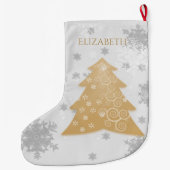 Weihnachtsbaum-Strumpf Großer Weihnachtsstrumpf (Rückseite)