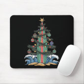 Weihnachtsbaum-Surfboard _1 Mousepad (Mit Mouse)