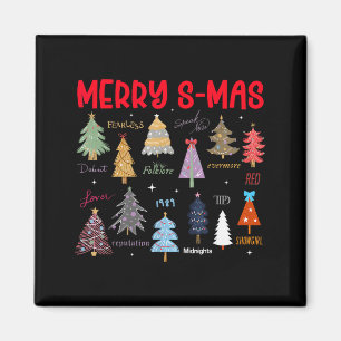 Weihnachtsbaum Süß Fröhliche Weihnachten passende  Magnet