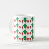 Weihnachtsbaum Süß Kaffeetasse (Vorderseite Links)