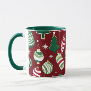 Weihnachtsbaum Süßigkeiten Ornamente Kaffeetasse
