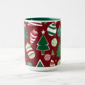 Weihnachtsbaum Süßigkeiten Ornamente Kaffeetasse (Zentrum)