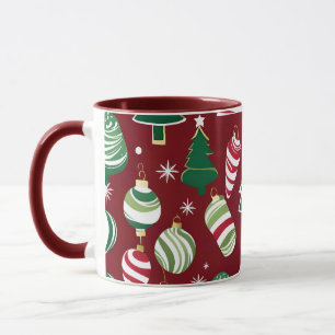 Weihnachtsbaum Süßigkeiten Ornamente Kaffeetasse