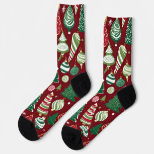 Weihnachtsbaum Süßigkeiten Ornamente Socken