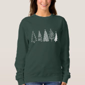 Weihnachtsbaum Sweatshirt (Vorderseite)