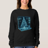 Weihnachtsbaum Sweatshirt (Vorderseite)