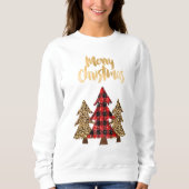 Weihnachtsbaum Sweatshirt (Vorderseite)