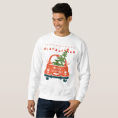 Weihnachtsbaum Sweatshirt (Vorne ganz)