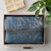 Weihnachtsbaum Szene Niedlich Hirschgewächse Snowm Seidenpapier (Geschenk)