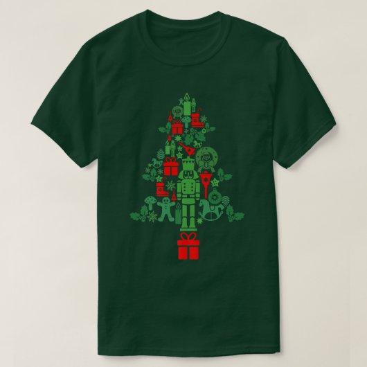 Weihnachtsbaum T-Shirt (Design vorne)