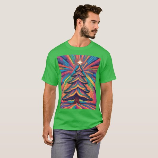 Weihnachtsbaum T-Shirt (Vorne ganz)