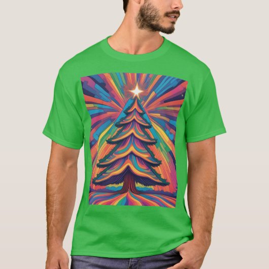Weihnachtsbaum T-Shirt (Vorderseite)