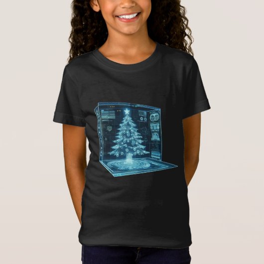 Weihnachtsbaum T-Shirt (Vorderseite)