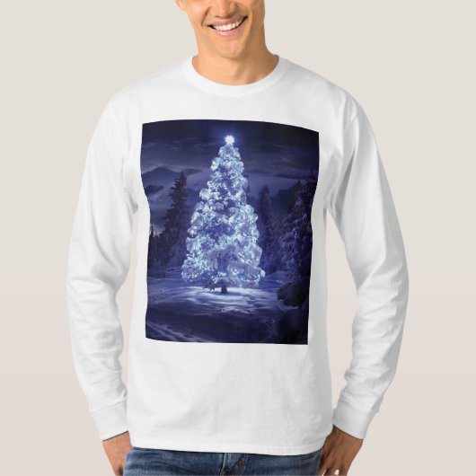Weihnachtsbaum T-Shirt (Vorderseite)