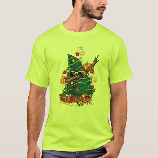 Weihnachtsbaum T-Shirt (Vorderseite)