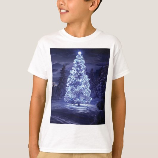 Weihnachtsbaum T-Shirt (Vorderseite)