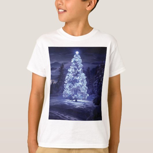 Weihnachtsbaum T-Shirt (Vorderseite)