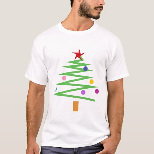 Weihnachtsbaum T-Shirt (Vorderseite)