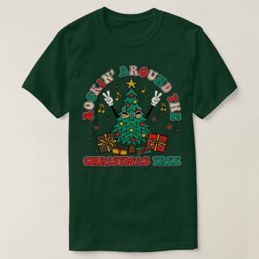 Weihnachtsbaum T-Shirt (Design vorne)