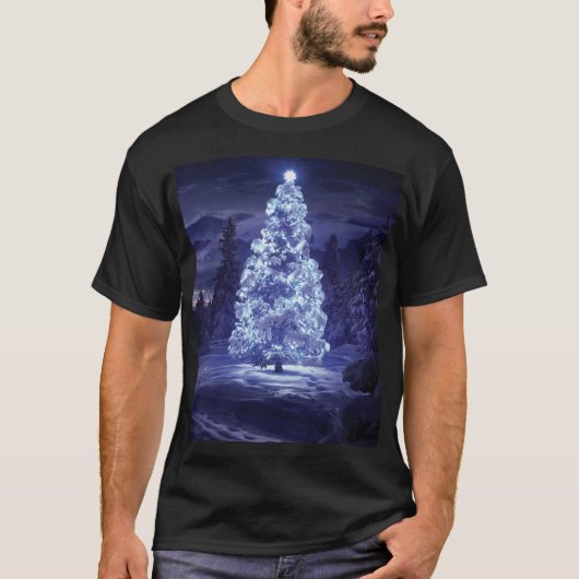 Weihnachtsbaum T-Shirt (Vorderseite)