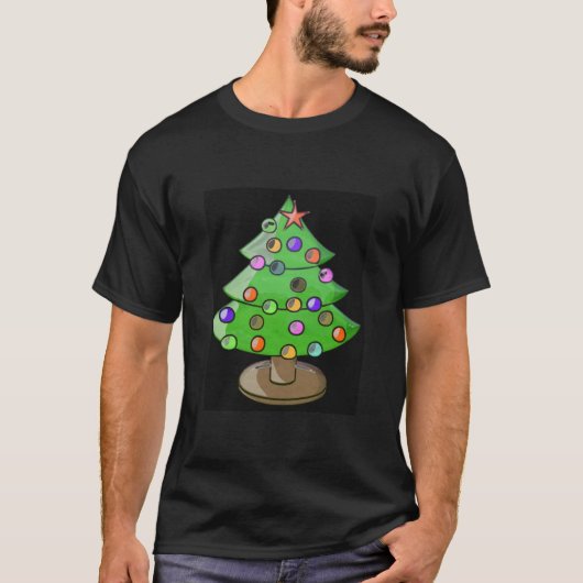 Weihnachtsbaum T-Shirt (Vorderseite)