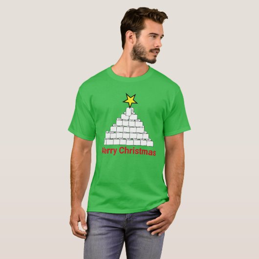 Weihnachtsbaum-T - Shirt (Vorne ganz)