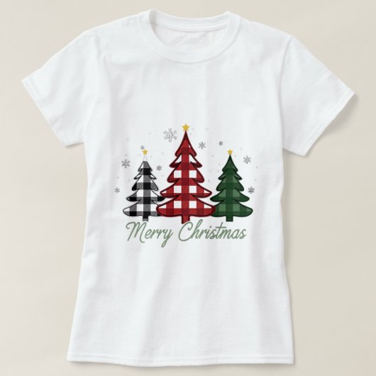 Weihnachtsbaum T-Shirt (Design vorne)