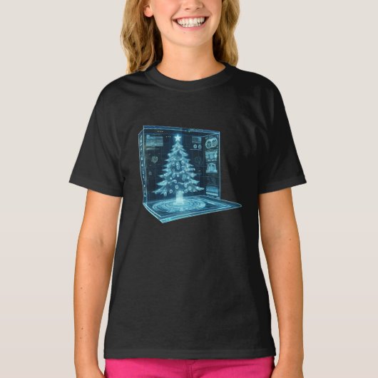 Weihnachtsbaum T-Shirt (Vorderseite)