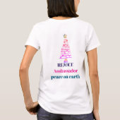 Weihnachtsbaum T-Shirt (Rückseite)